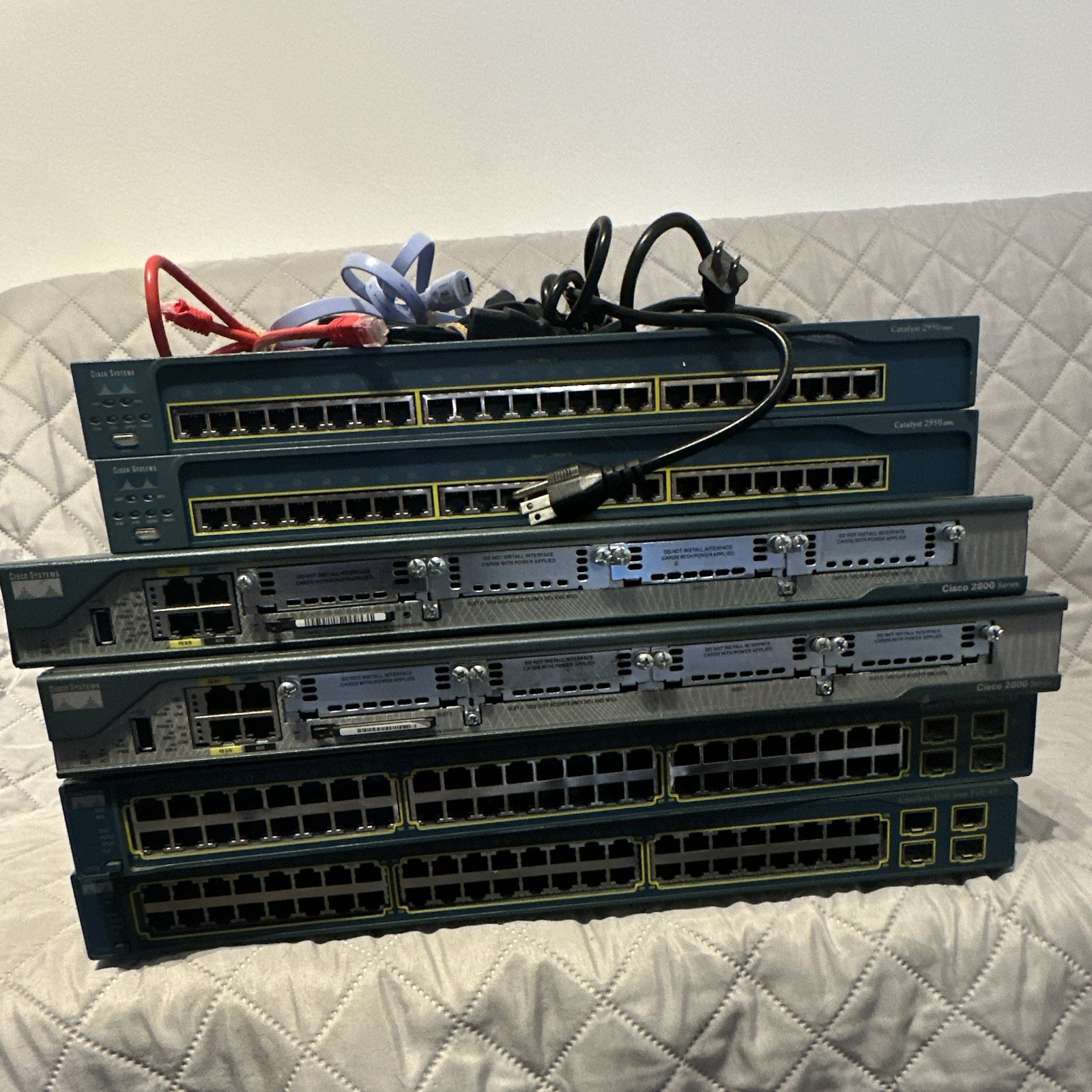 Cisco Network Kit (2 routers, 2 switches, 2 multi-layer switches