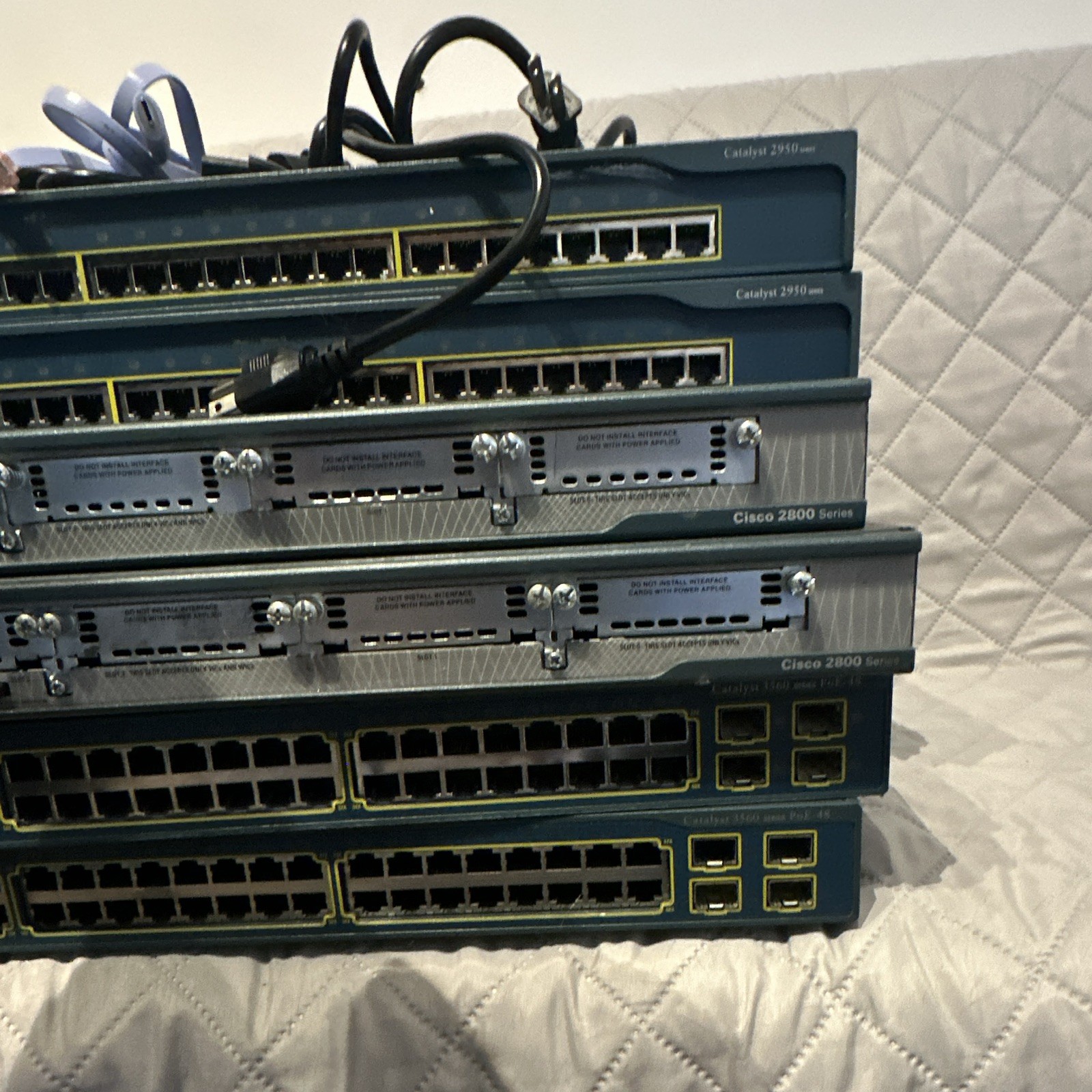 Cisco Network Kit (2 routers, 2 switches, 2 multi-layer switches - photo 2