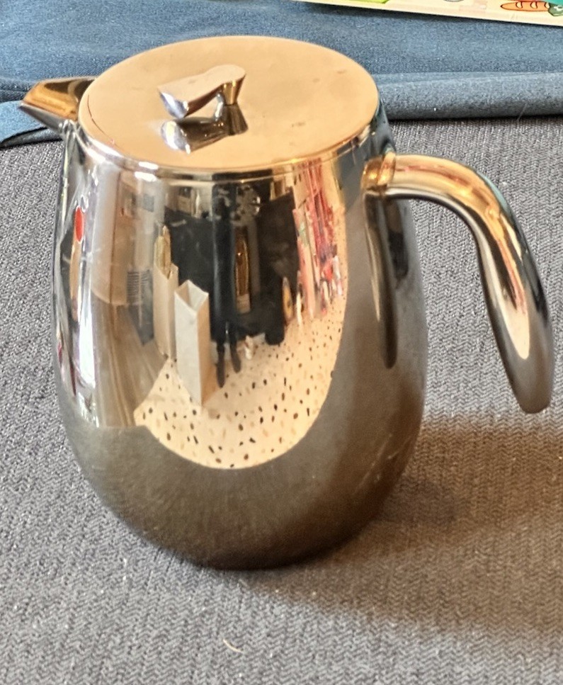 Bodum Stainless Steel French Press Coffee Maker 1 Qt 8 Cup