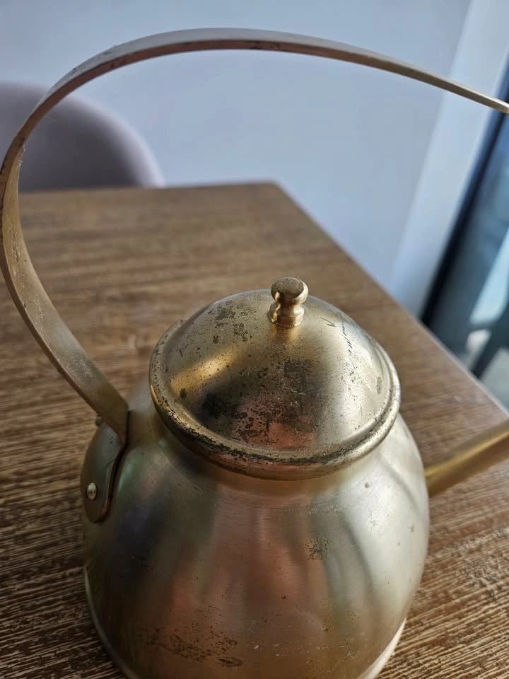 Vintage Brass Teapot - photo 2