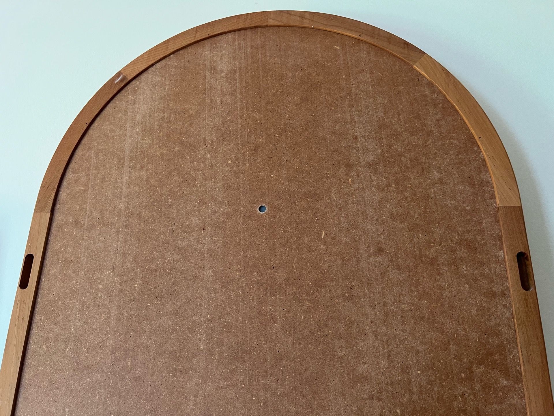 MODERN REAL TEAK TRI-FOLD MIRROR - photo 3