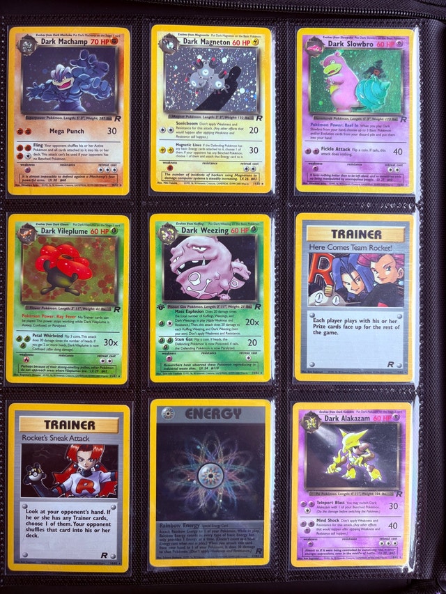 Pokemon Team Rocket Complete Master Set 83/82 Unlimited - photo 2