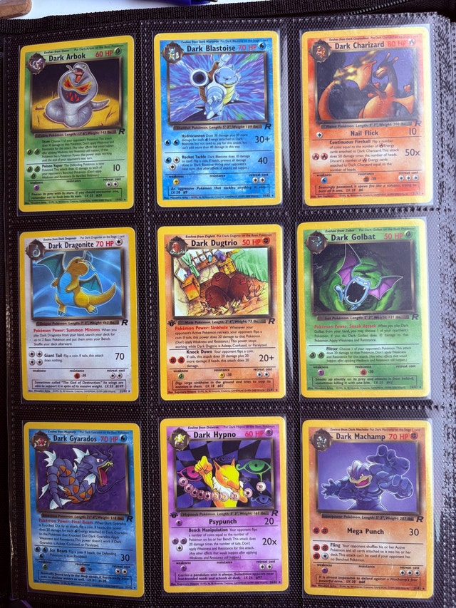 Pokemon Team Rocket Complete Master Set 83/82 Unlimited - photo 3