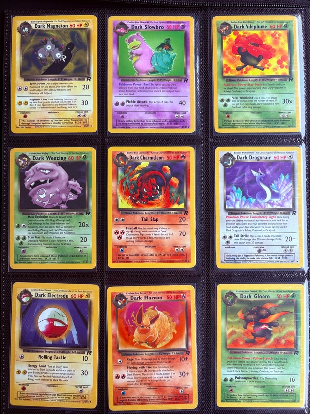 Pokemon Team Rocket Complete Master Set 83/82 Unlimited - photo 4