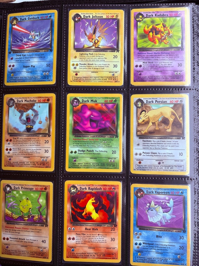 Pokemon Team Rocket Complete Master Set 83/82 Unlimited - photo 5
