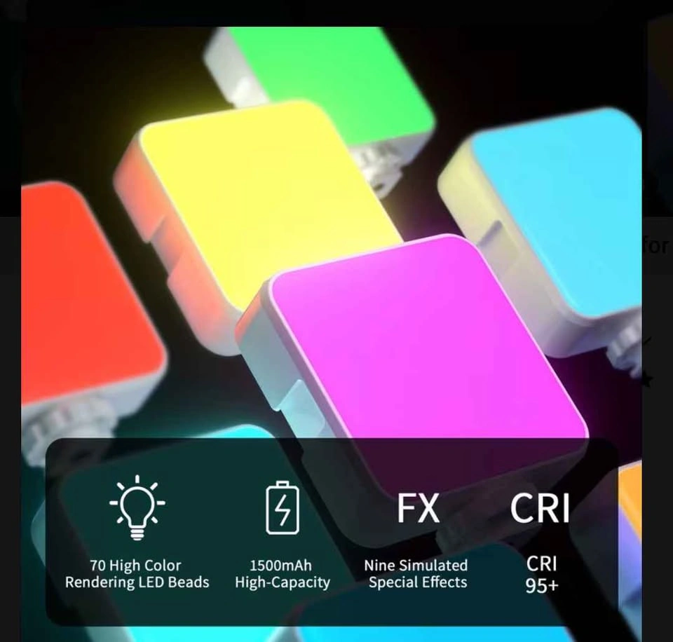 RGB LED Video Light - photo 5