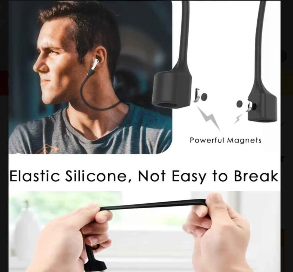 Magnetic Loss Prevention Cord for AirPods - photo 2