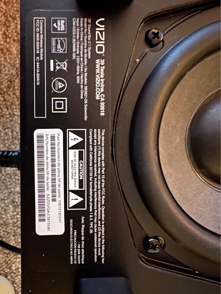 Visio Subwoofer - photo 3
