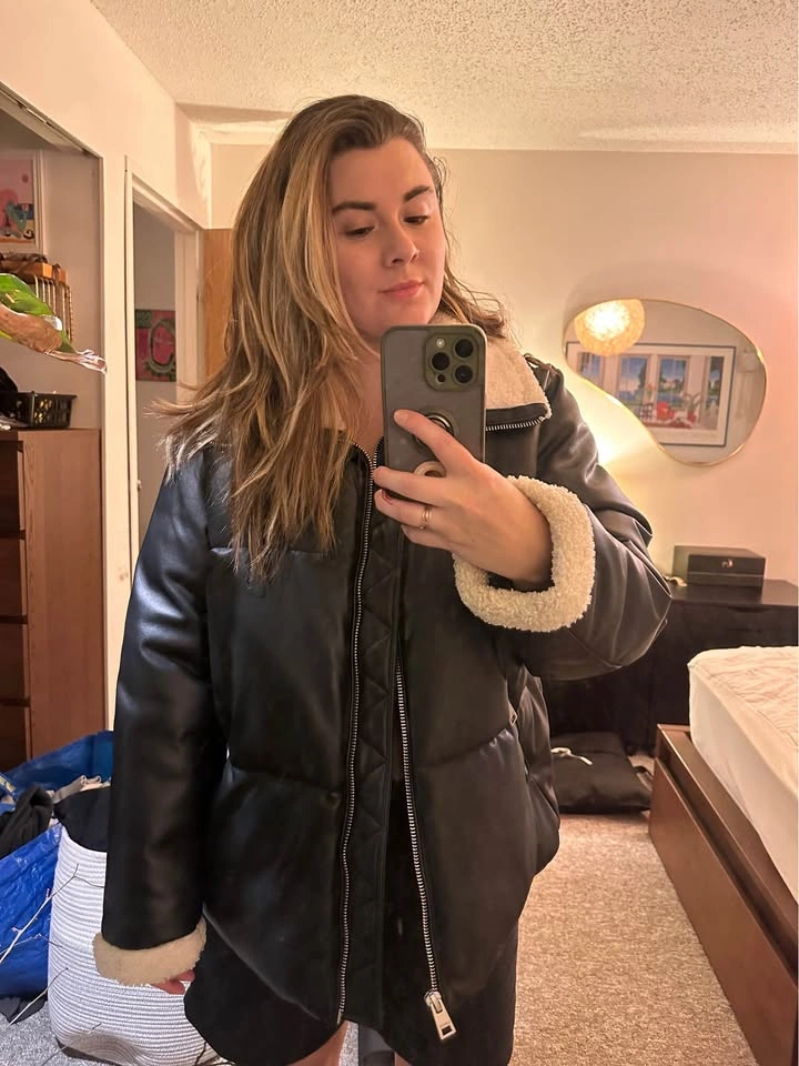 Perfect condition Levi’s faux leather and shearling jacket - photo 2