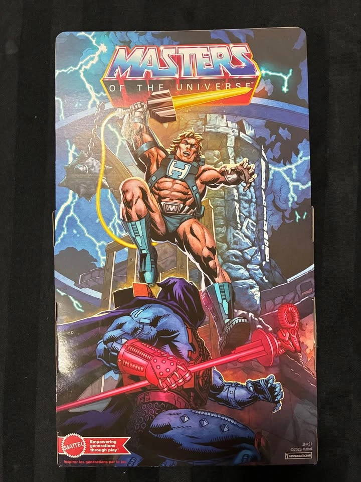 Masters of the Universe Origins Deluxe Laser Power He-Man - photo 2