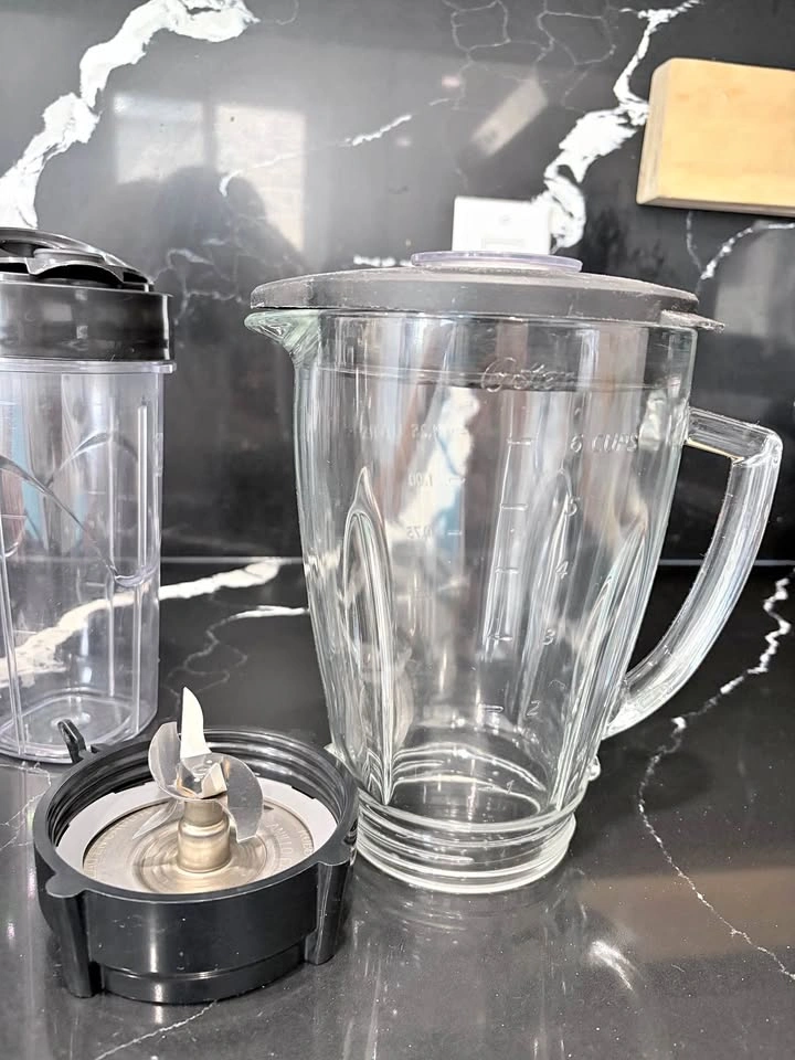 Oster Blender with Glass Jar and Travel Cups