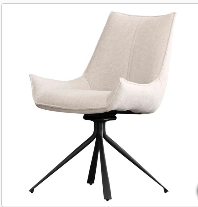 Brand New Mobital Vita Swivel Accent Dining Chair, 2-pack - photo 2