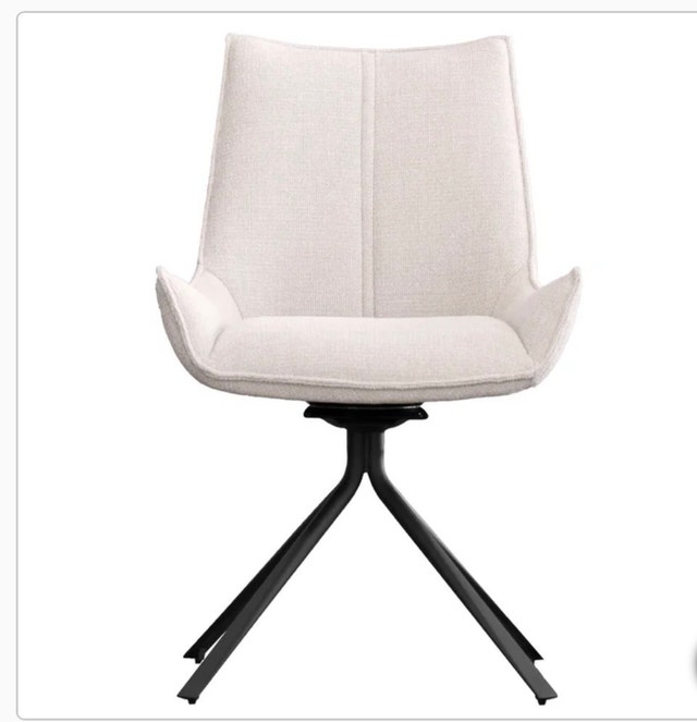 Brand New Mobital Vita Swivel Accent Dining Chair, 2-pack - photo 3