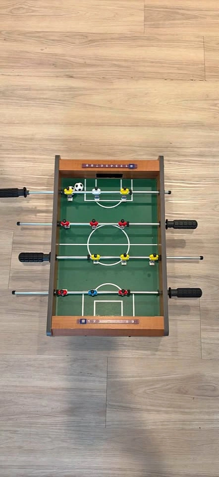 Foosball game very fun!
