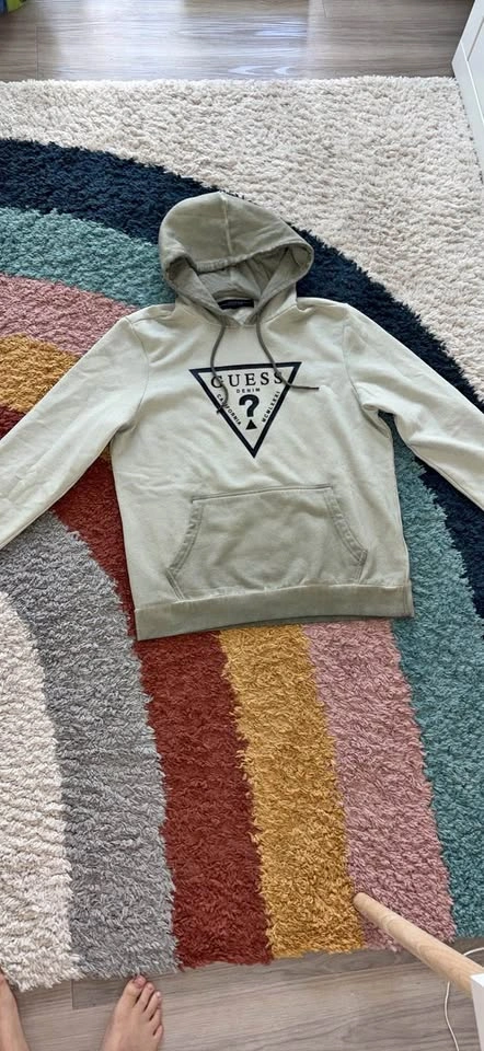 NEVER WORN Authentic Guess Denim hoodie