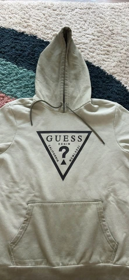 NEVER WORN Authentic Guess Denim hoodie - photo 5