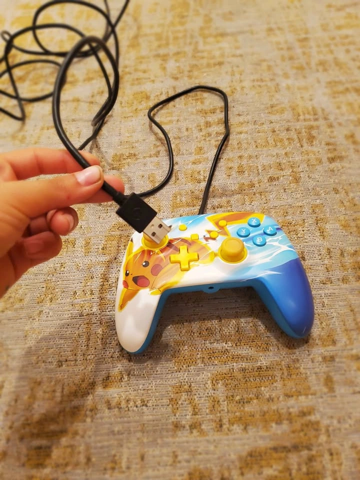 Nintendo Switch Pikachu Controller with Paddles - photo 5