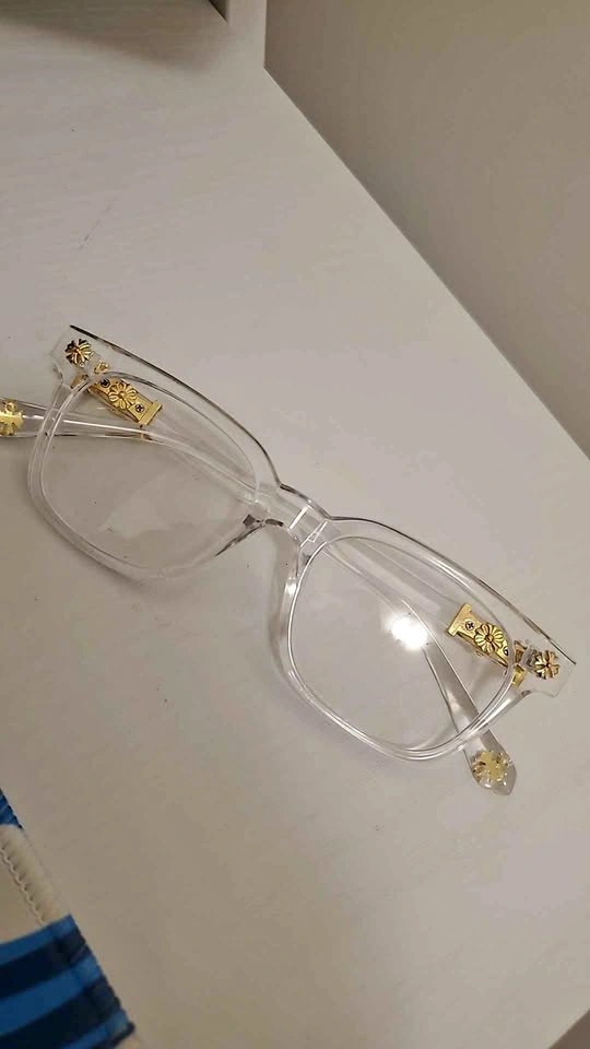 BRAND NEW CONDITION Chrome Hearts blue light glasses