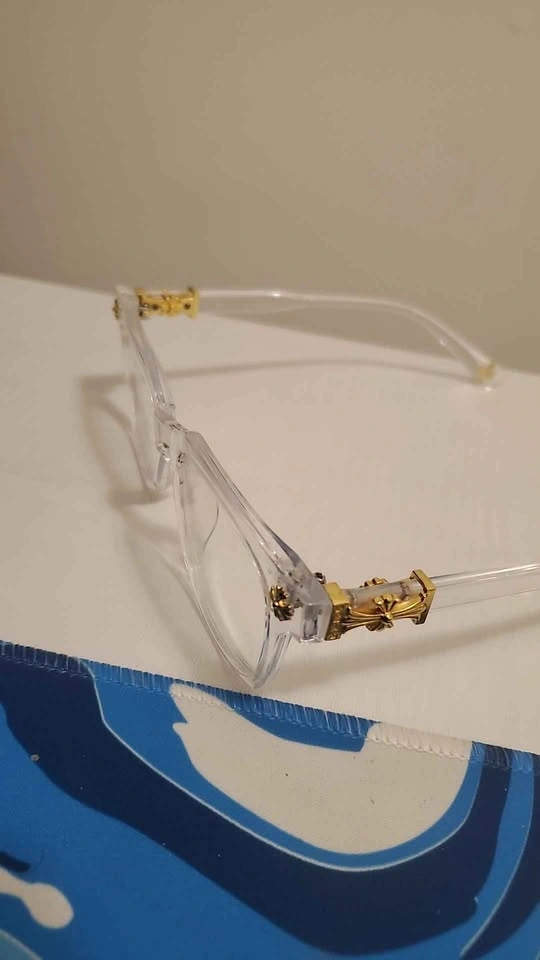 BRAND NEW CONDITION Chrome Hearts blue light glasses - photo 2