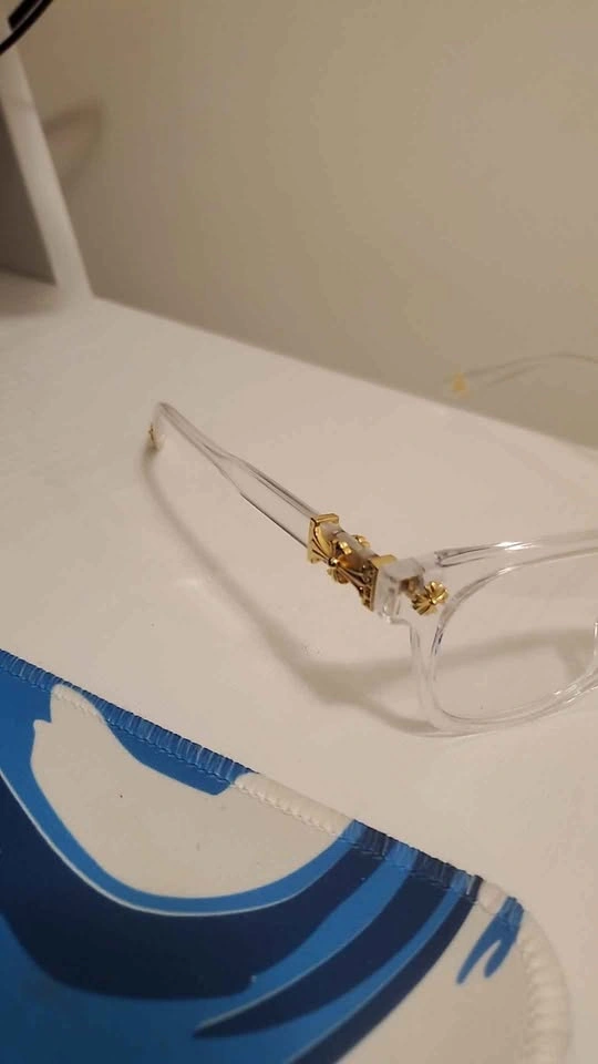 BRAND NEW CONDITION Chrome Hearts blue light glasses - photo 3