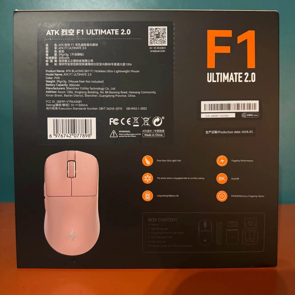 ATK Gear Blazing Sky F1 Ultimate 2.0 Wireless Mouse - photo 3