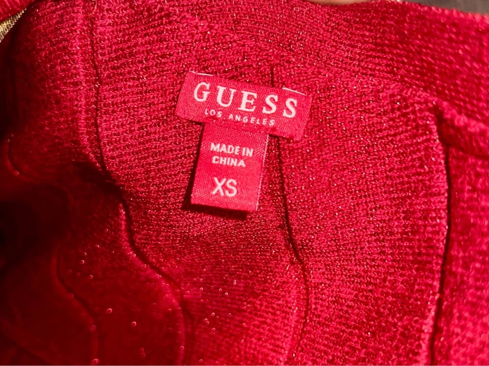 Guess bandage dress - sparkling red - XS - photo 3