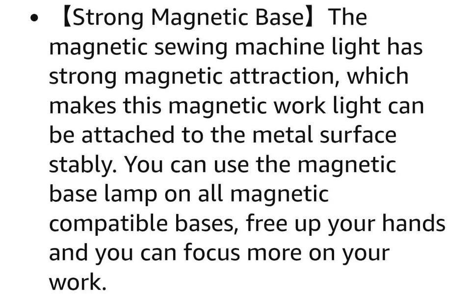 Magnetic work light, LED machine light with flexible gooseneck - photo 3