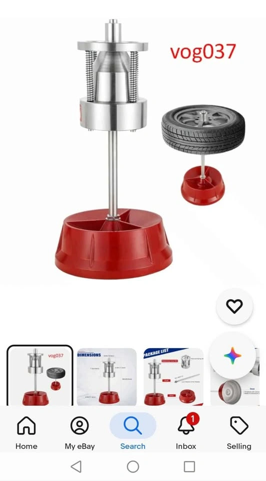 Portable bubble wheel balancer - photo 3