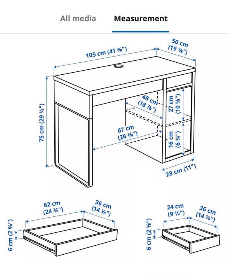 IKEA MICKE Desk - photo 4