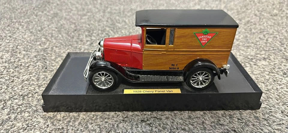 Canadian Tire 1928 Chevy Panel Van Die-Cast Bank - No. 1 Series