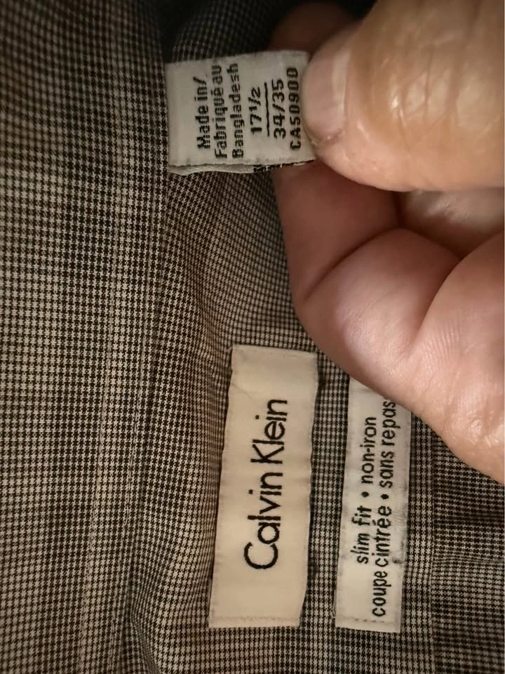 Calvin Klein Slim Fit Dress Shirt - photo 2