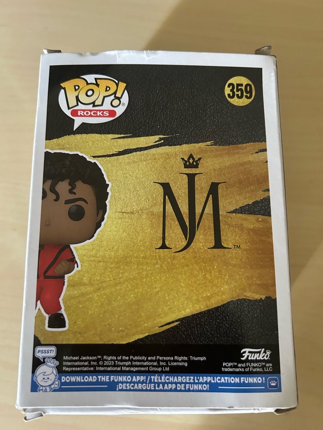 Funko Pop Michael Jackson 359 - photo 3