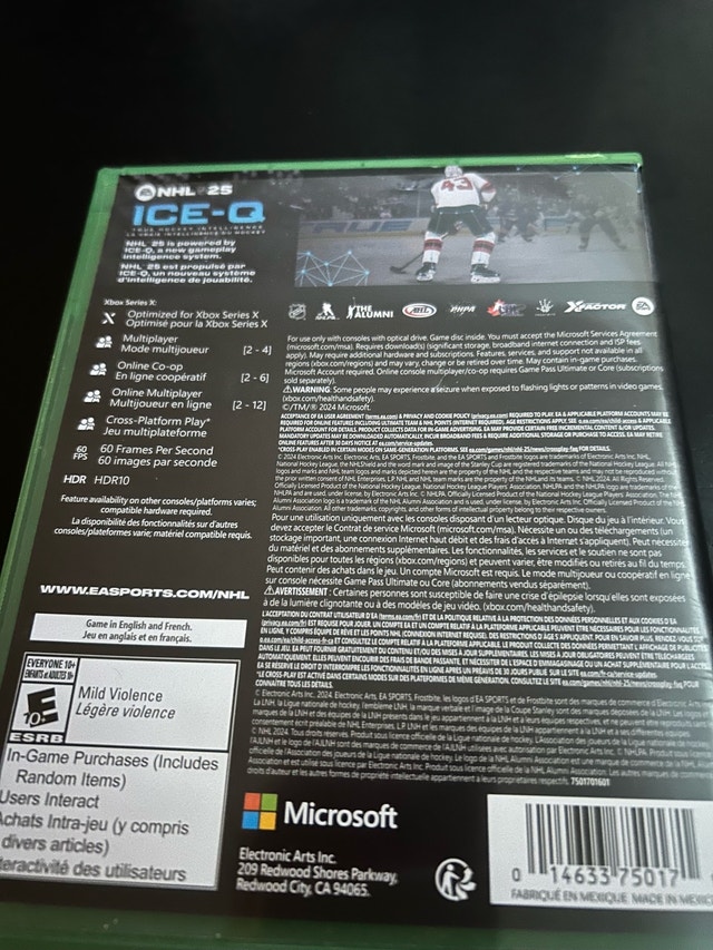 NHL 25 Xbox Series X - photo 2