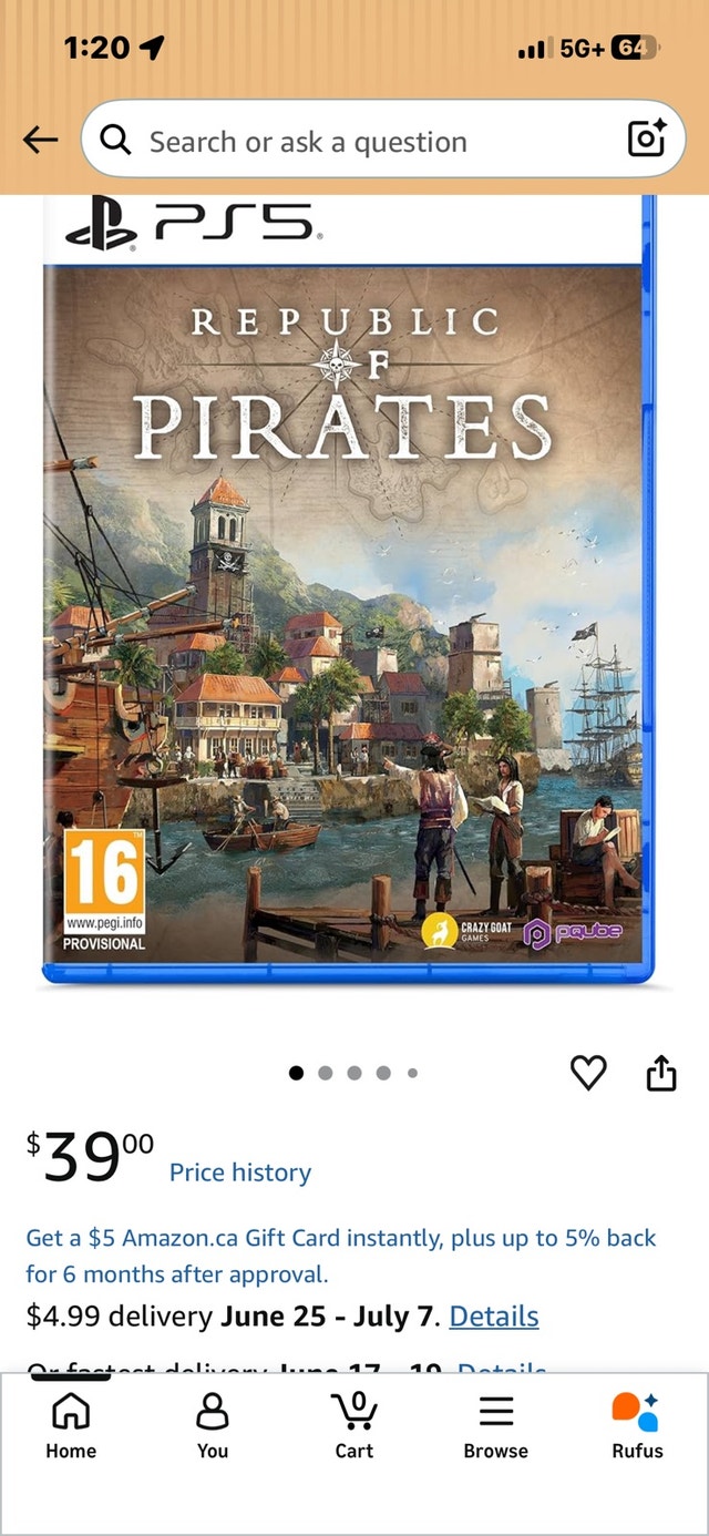 Republic of Pirates PS5