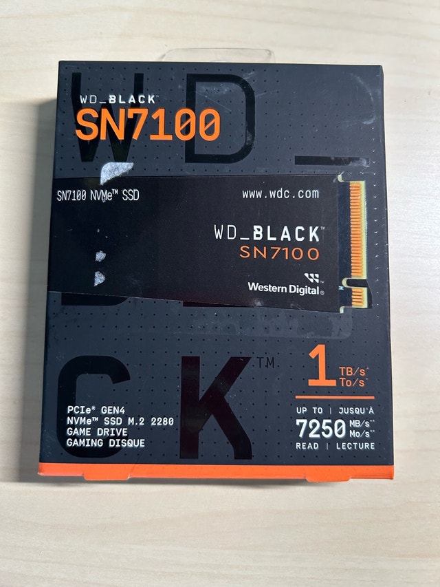 Western Digital WD_BLACK SN7100 1TB NVMe SSD