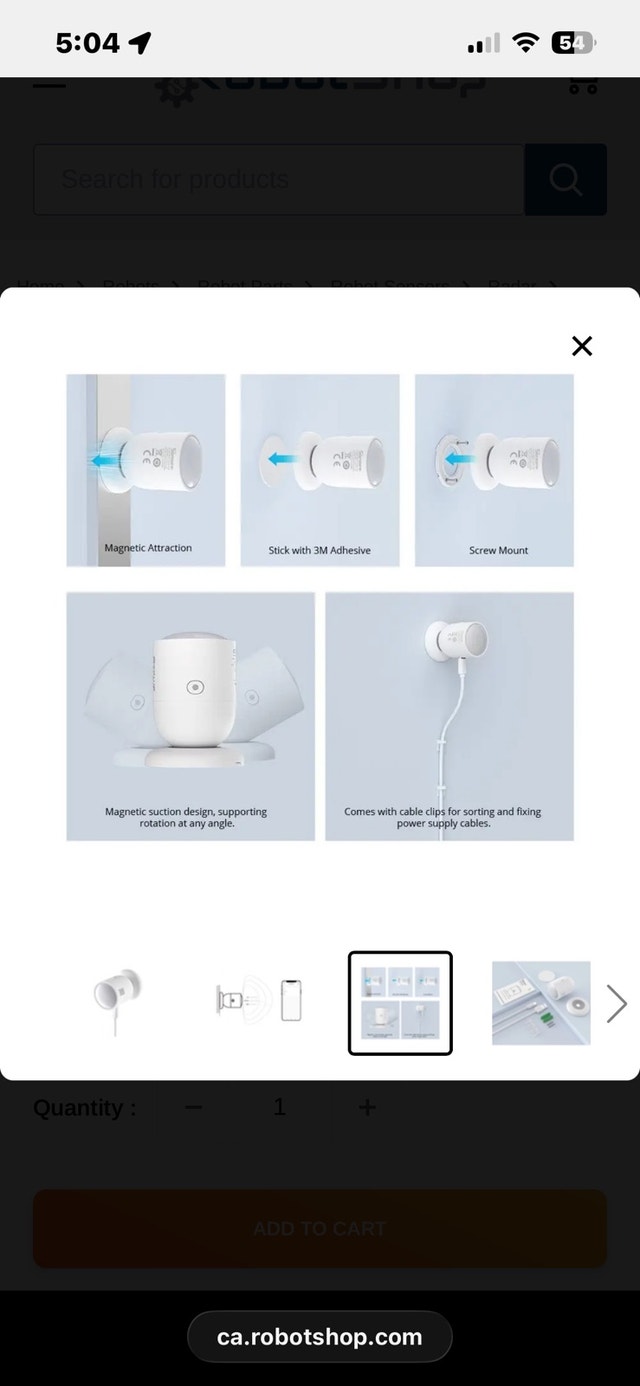 Sonoff SNZB-06P Zigbee Human Presence Sensor - photo 4