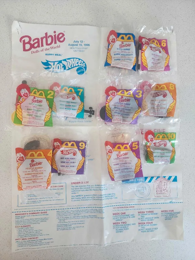 McDonalds 1996 Happy Meal Toys image indicator(2)