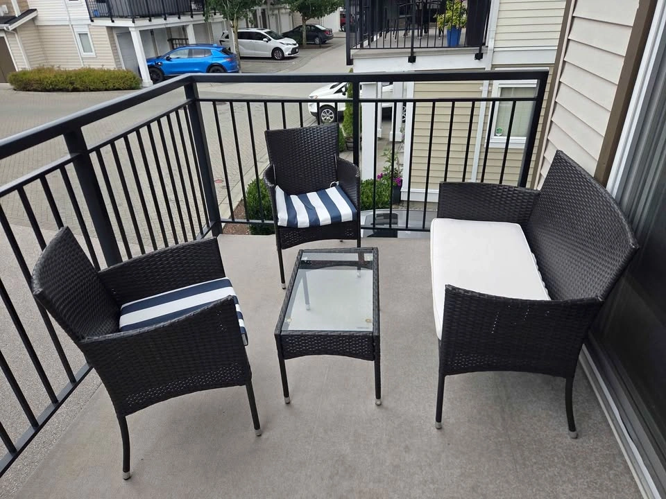 4-Piece Wicker Patio Furniture Set - photo 2