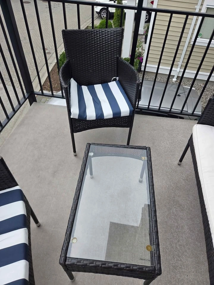 4-Piece Wicker Patio Furniture Set - photo 4