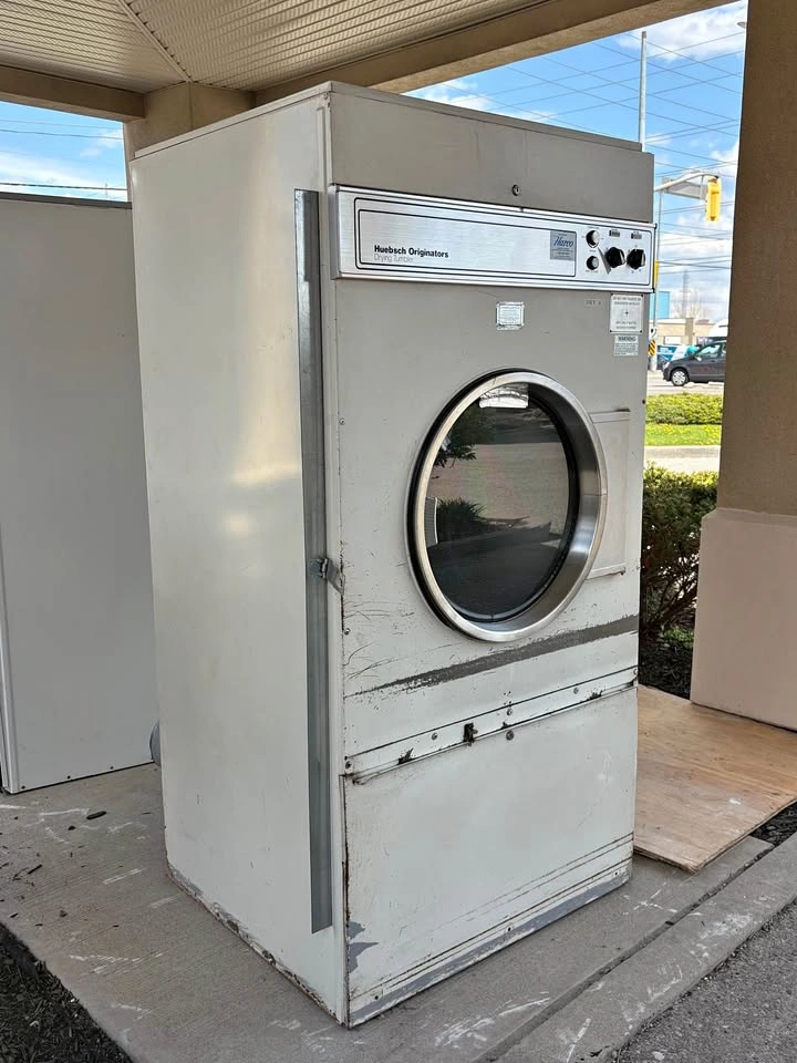 Huebsch Commercial Gas Dryer 37lb – Tested & Working