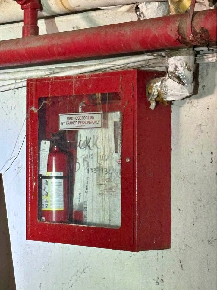 Bulk Lot of 30+ Commercial Fire Hose Cabinets with Extinguishers