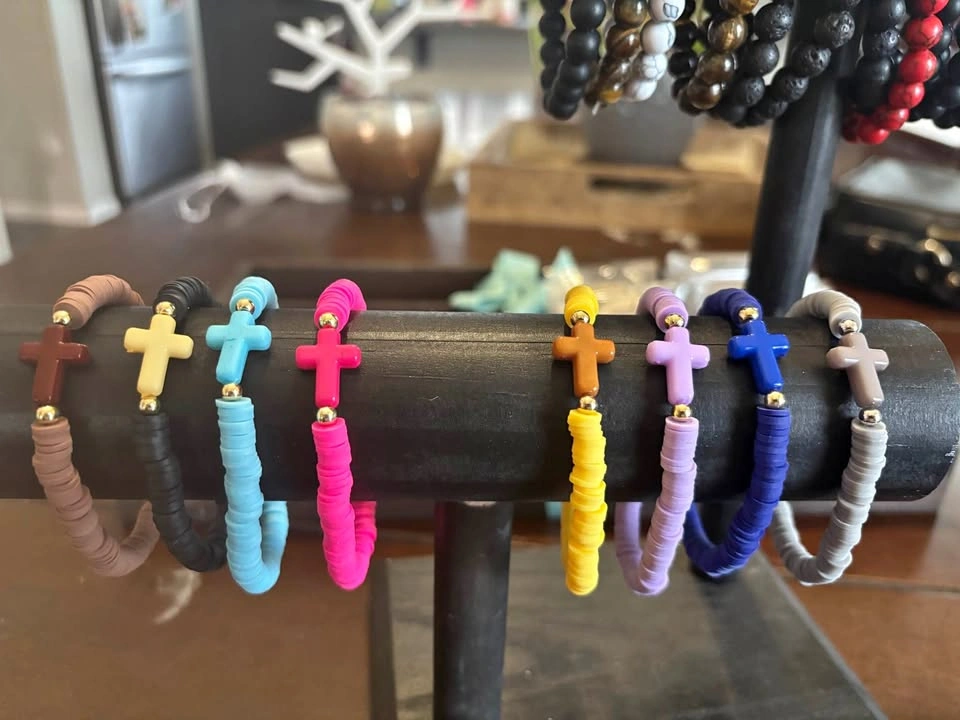 The Serenity Clay Cross Bracelet Collection