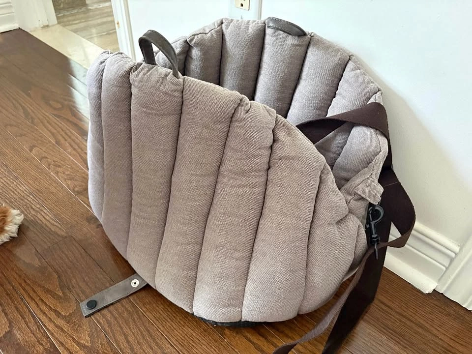 Dog or Puppy Bailey & Bella Convertible Taupe Travel Tote