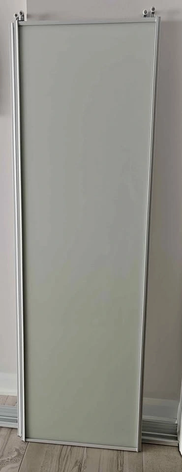 Two Sliding Door Panels with Track