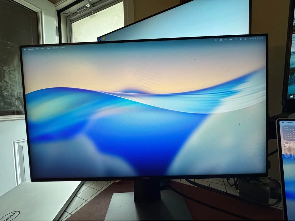 3 Dell Monitors + HUANUO Dual Arm Stand - photo 3
