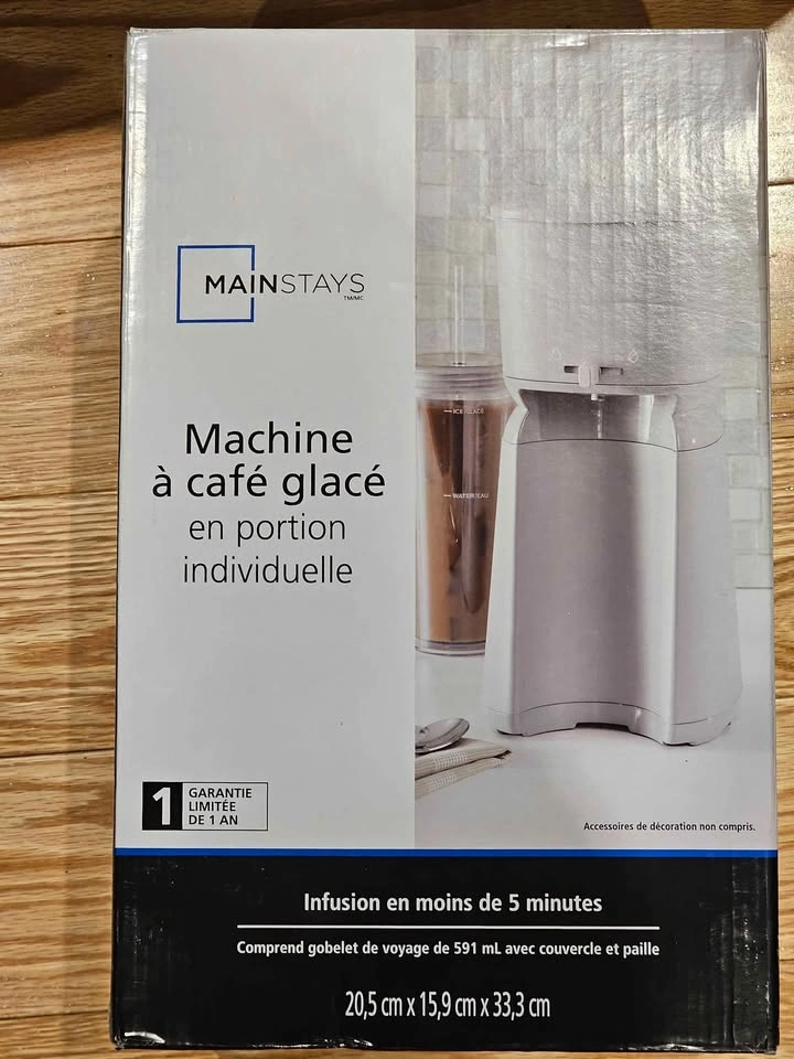 Mainstays Single-Serve Iced Coffee Maker - photo 4