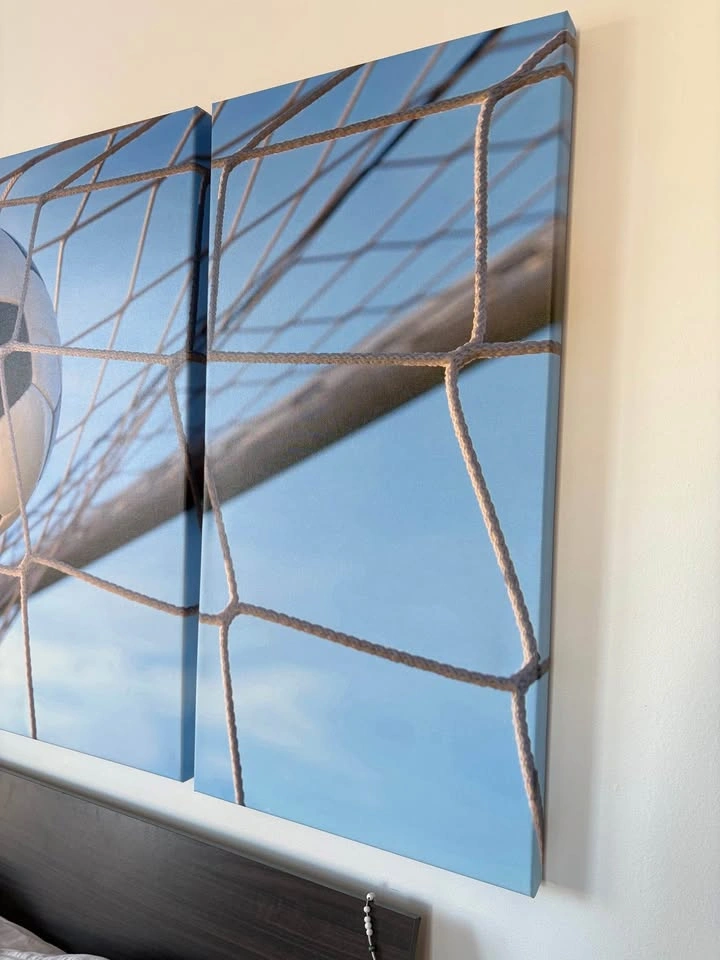 Trio Canvas Soccer Wall Art - photo 3