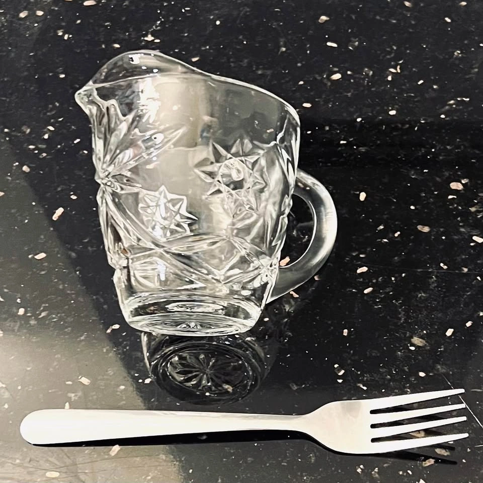 Vintage Anchor Hocking EAPC Star of David Creamer - photo 3