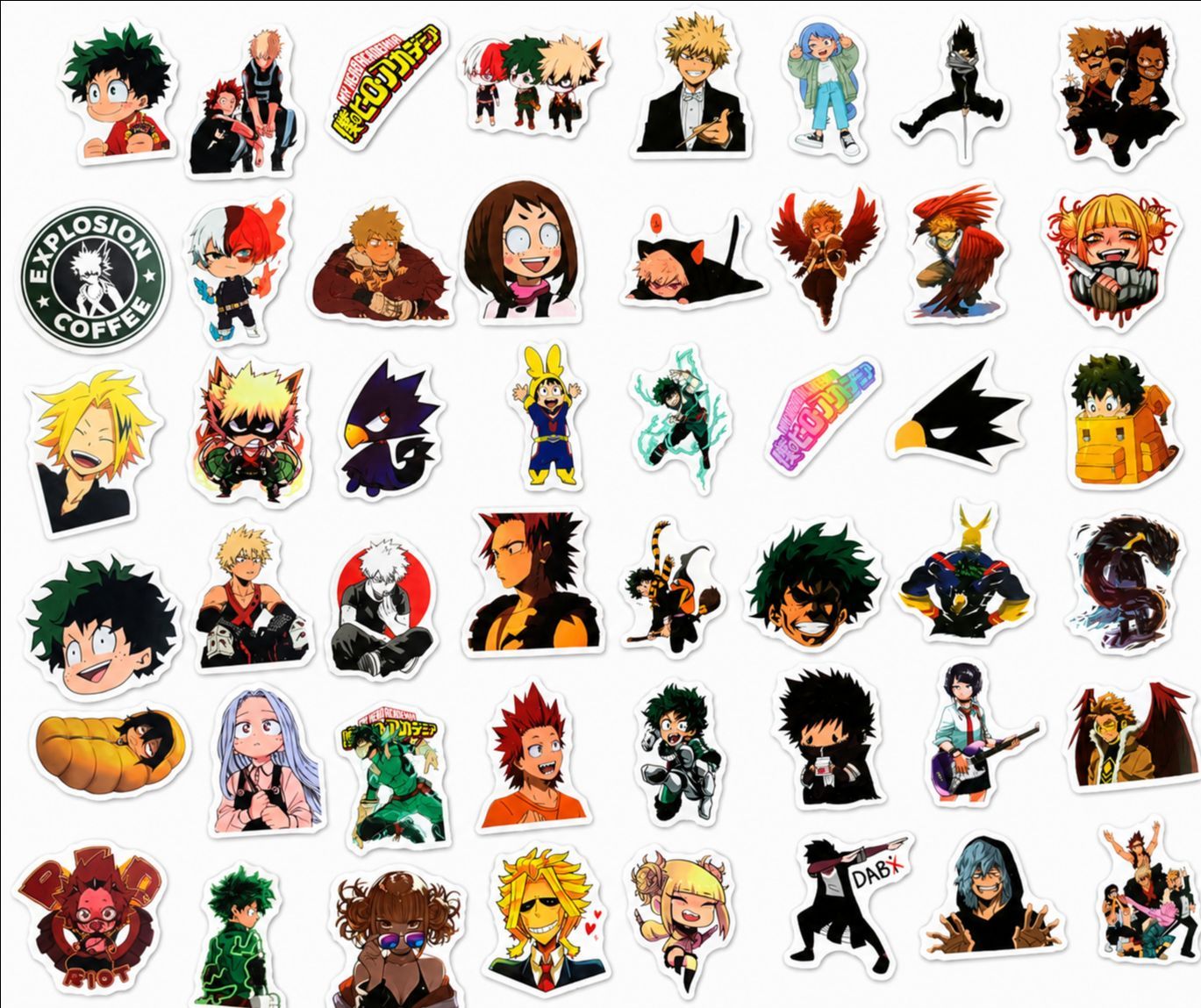 150 Random Anime and Goth Sticker Pack - photo 3