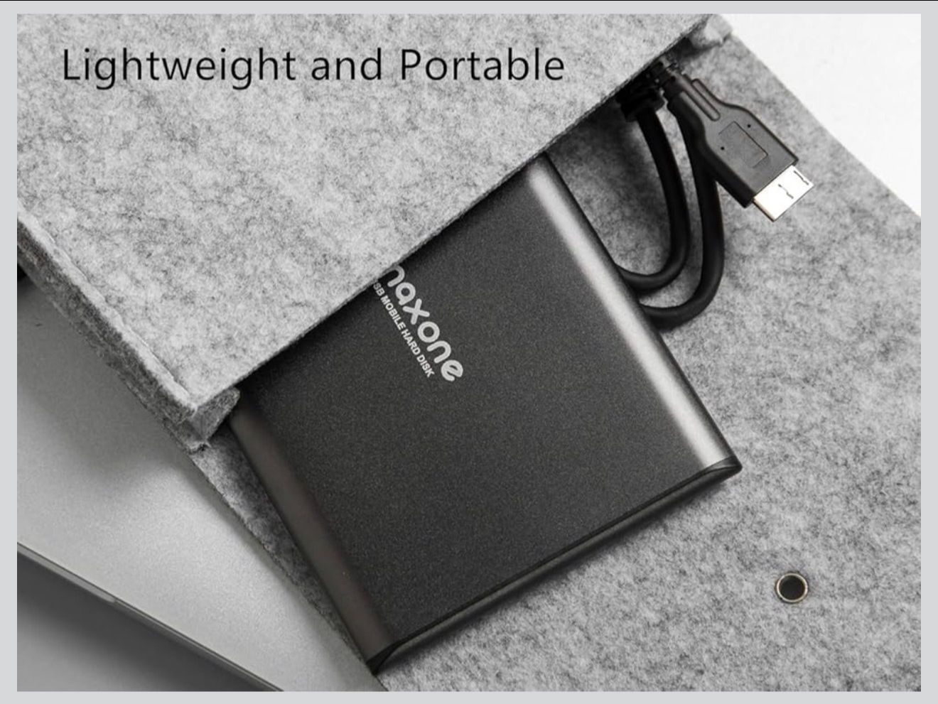 Maxone 750GB 2.5" USB 3.0 External Hard Drive - photo 3